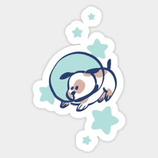 Space Pup Sticker